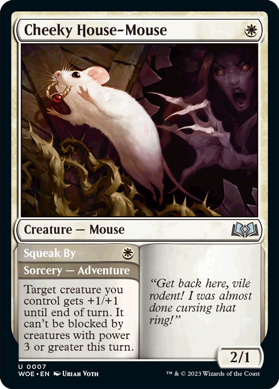 Cheeky House-Mouse