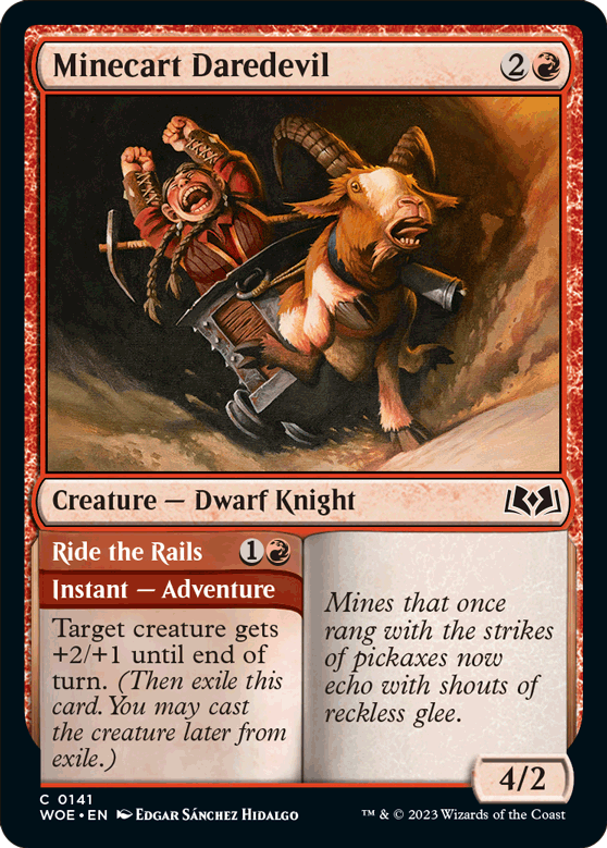 Minecart Daredevil