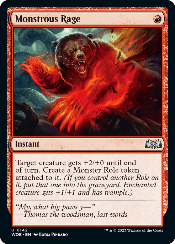 Monstrous Rage